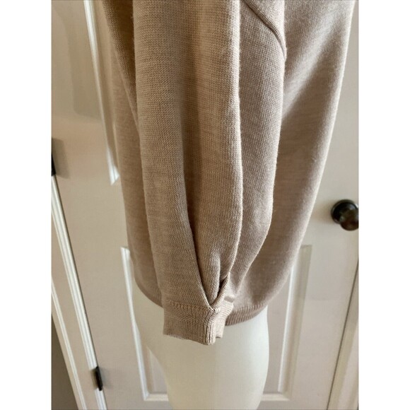 THE RESET R Label Pale Pink Pullover Short Sleeve Wool Sweater -Size XS - Picture 5 of 14